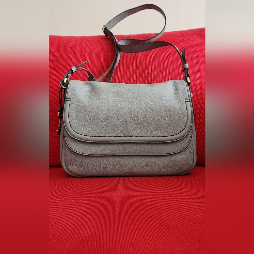 FOSSIL PEYTON Double Flap Bag